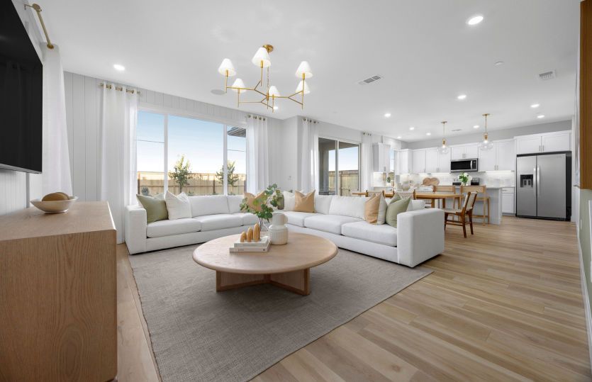 Open main living area perfect for entertaining