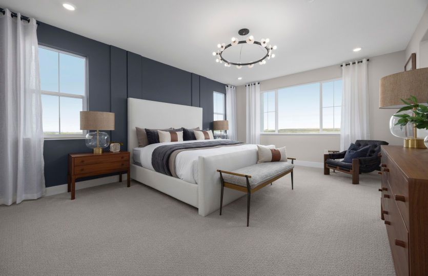 Large primary bedroom suite