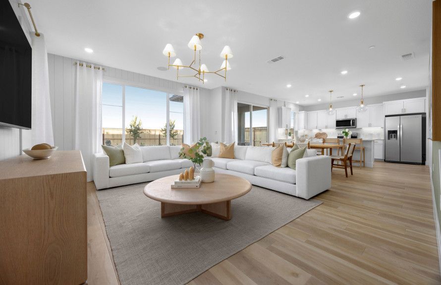 Plan 1 main living area