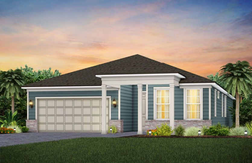 Symphony Traditional with Stone Elevation | TD2 w/ Stone
