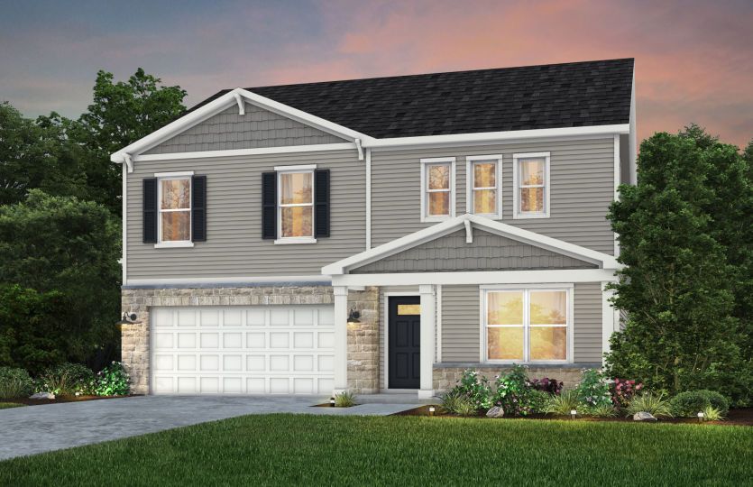 Hampton - Sage Run: Greenwood, Indiana - Pulte Homes