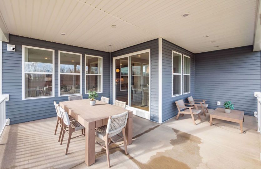Covered Back Porch