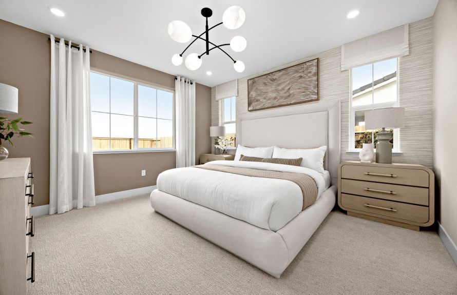 Plan 1 - primary bedroom