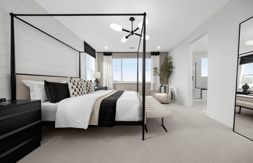 Plan 2 - primary bedroom
