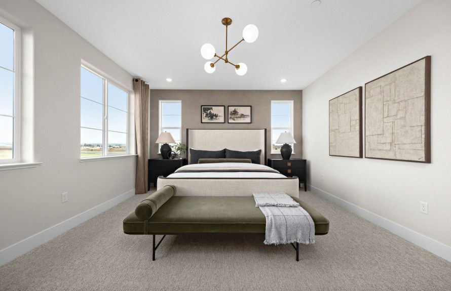 Plan 3 - primary bedroom