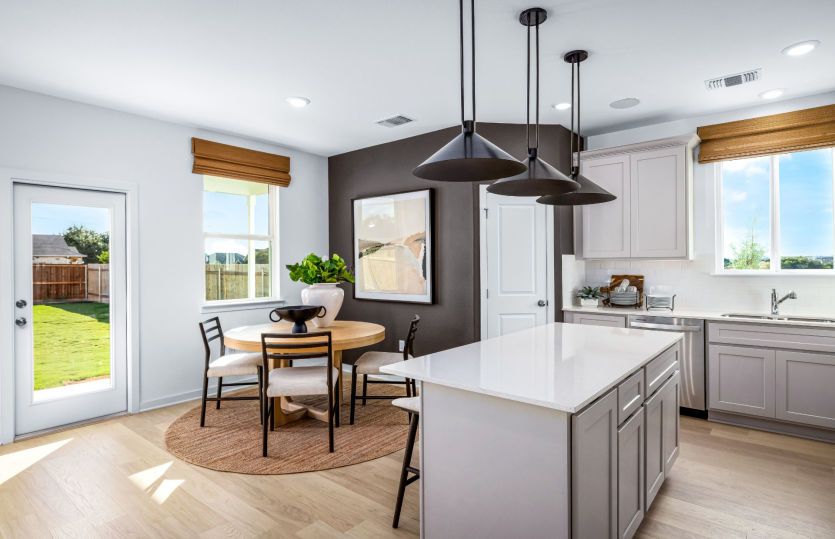 Dining Space and Kitchen