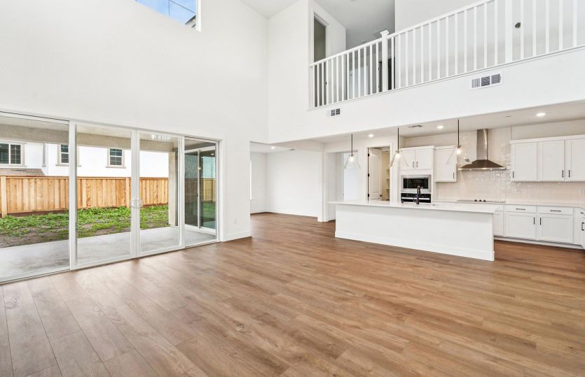 Light filled gathering room