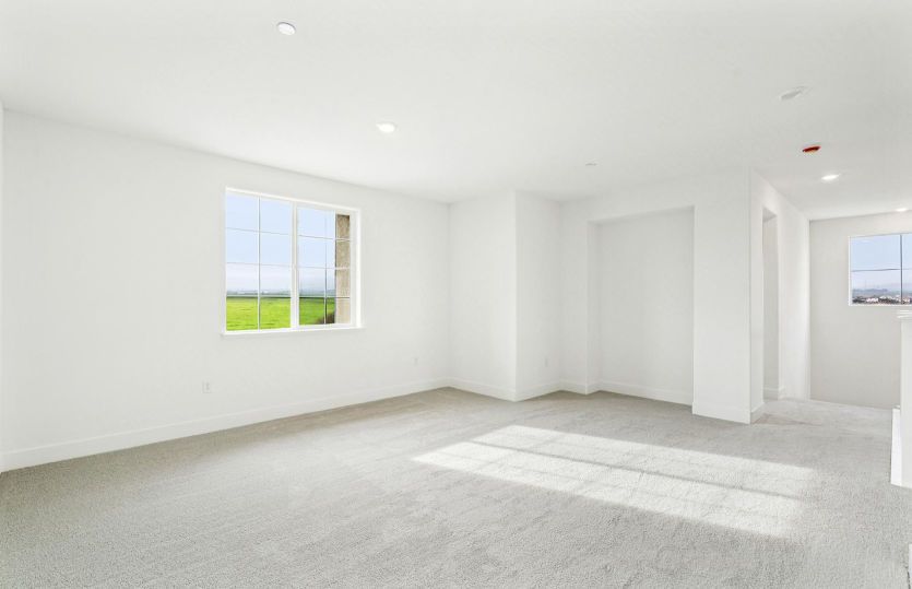 Upstairs loft