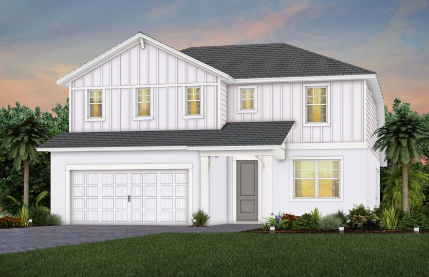 Elevation FH101 in Farmhouse High Reflective White
