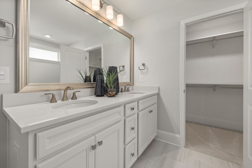Double Vanity in Owner's Bath