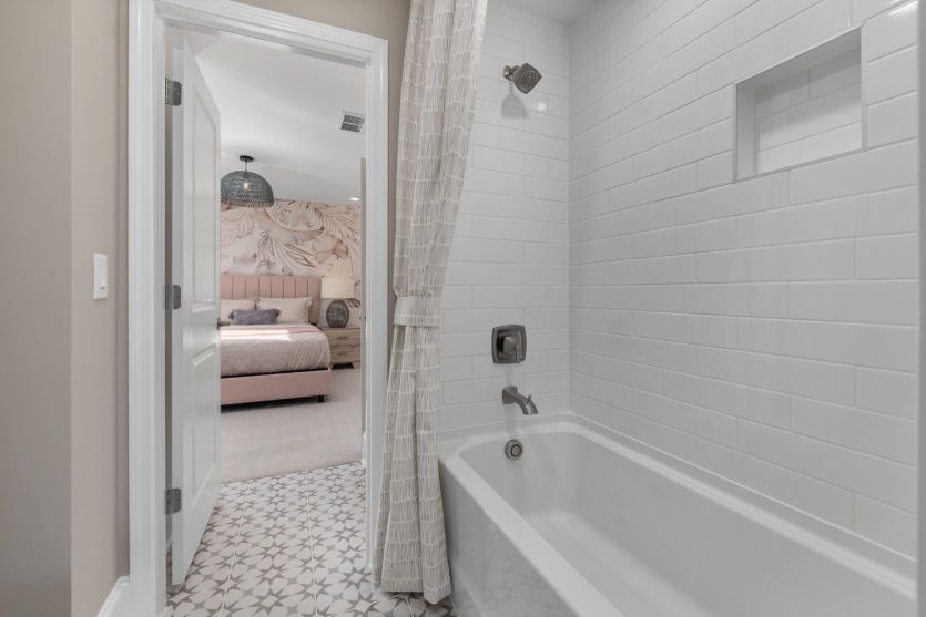 Joined Bathroom Between Bedrooms 2 and 3