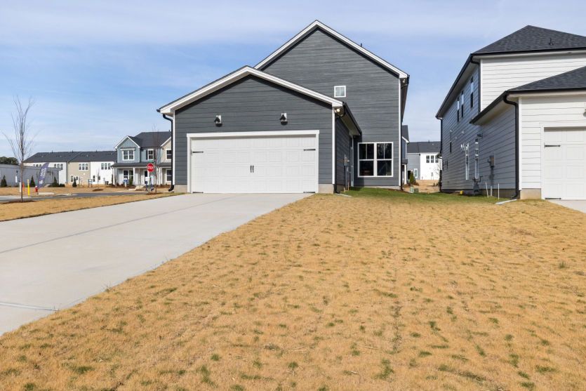 Private Rear-Load Garage