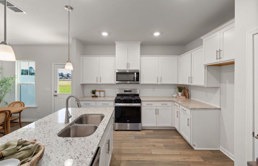 Kitchen with Plenty of Storage