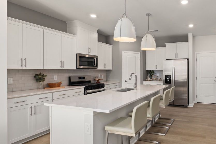 Stunning Kitchen with Large Island