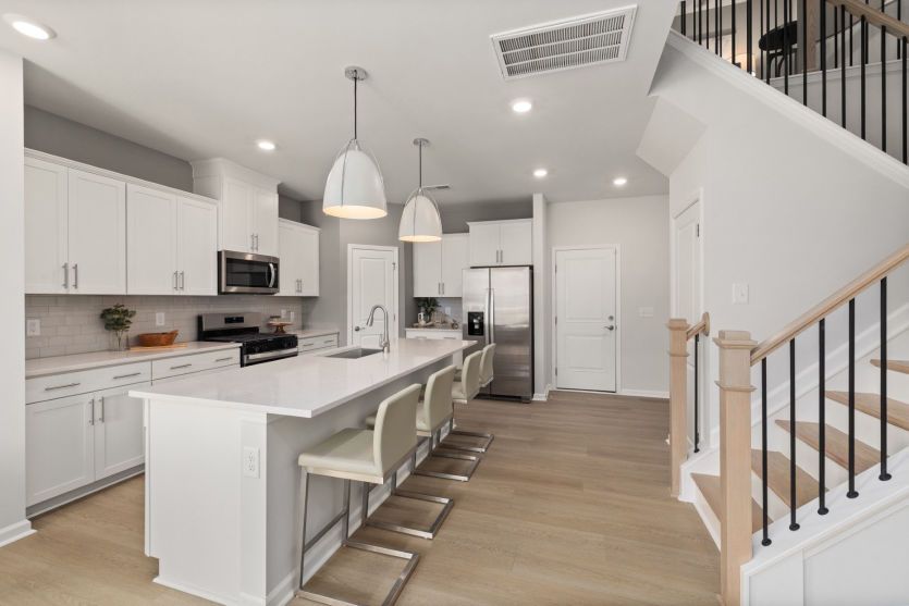 Stunning Kitchen with Large Island