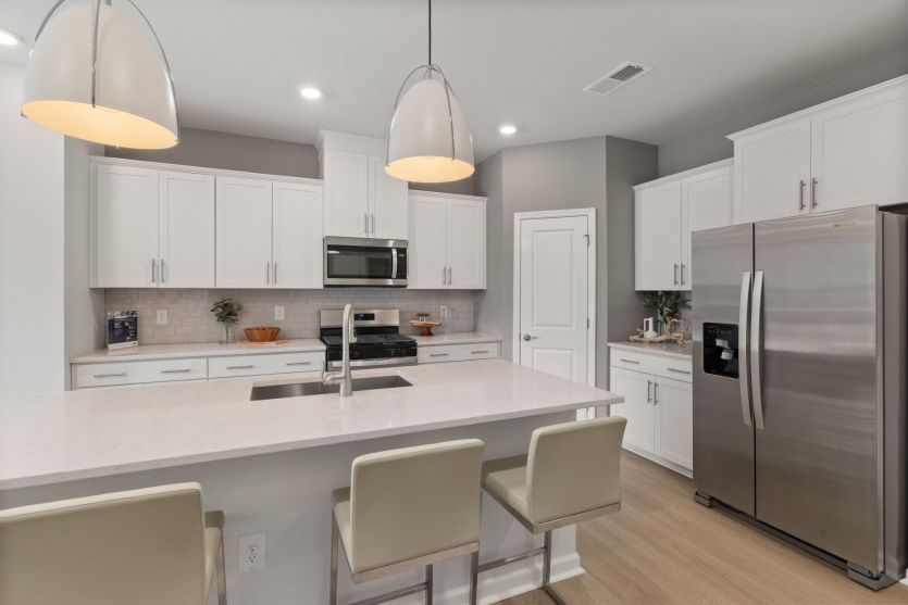 Stunning Kitchen with Large Island