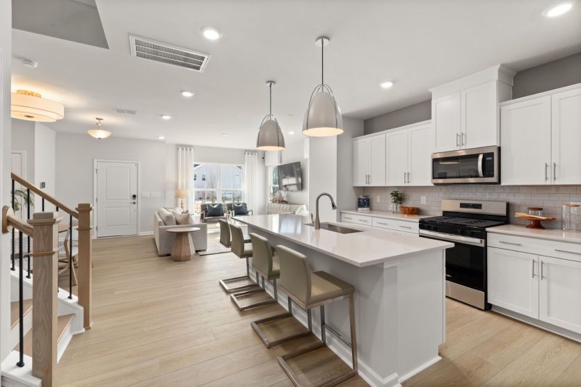 Stunning Kitchen with Large Island