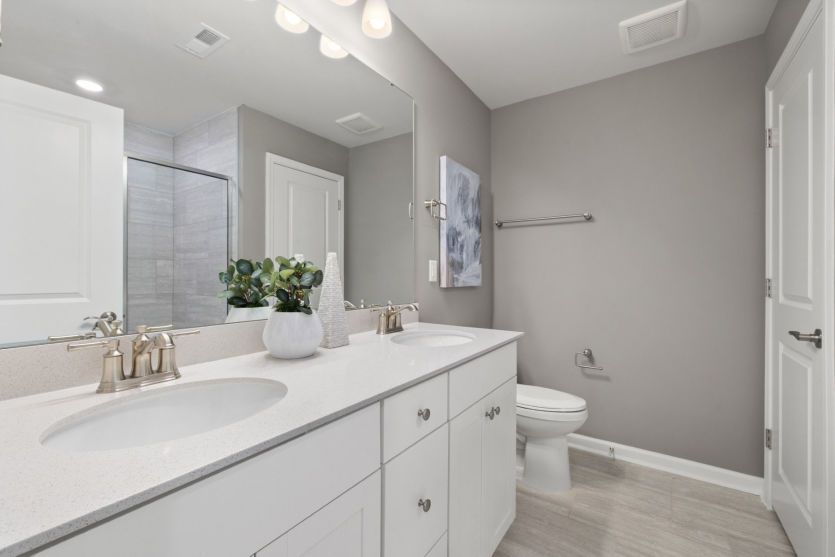 Owner's Bath with Double Vanity