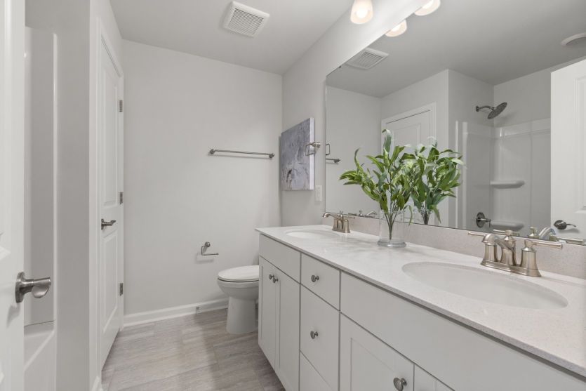 Owner's Bath with Double Vanity