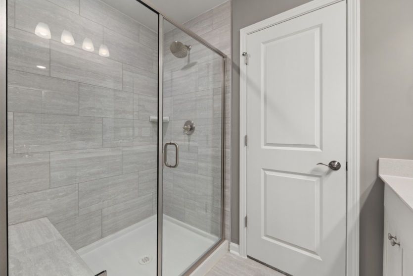 Owner's Bath with Glass Shower