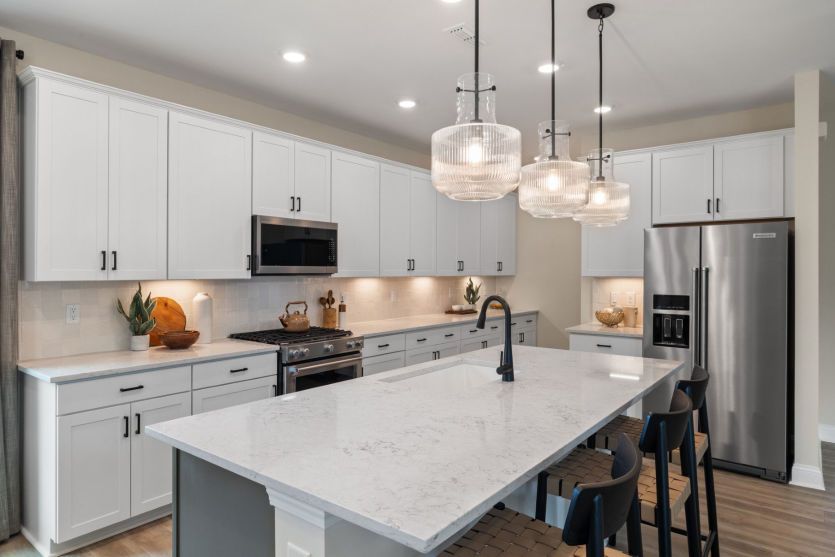 Stunning Kitchen with Large Island