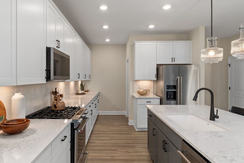 Stunning Kitchen with Large Island