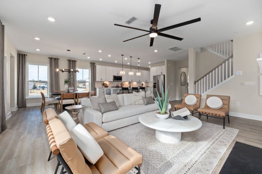 Bright and Airy Open Concept Living