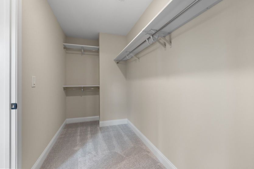 Large Walk-In Closet in Owner's Suite