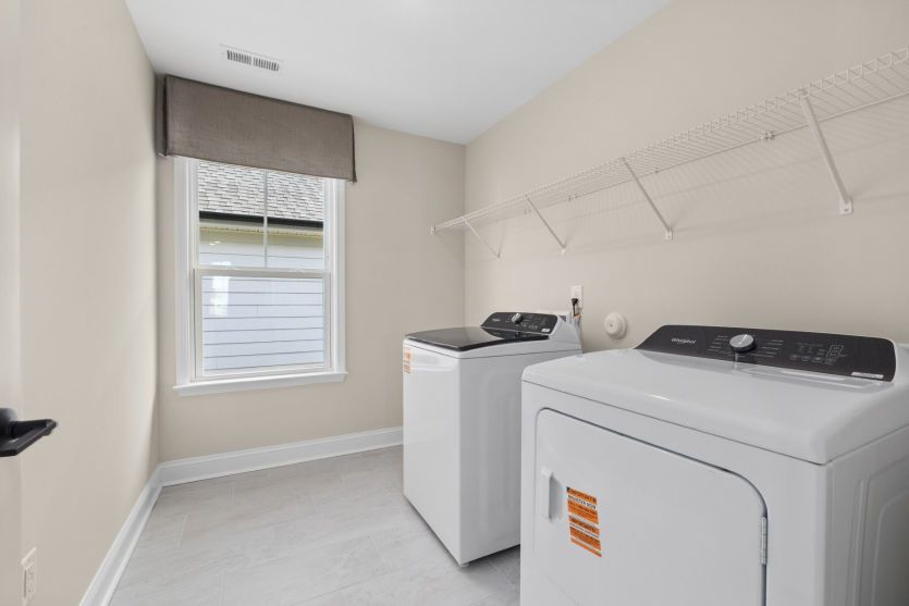 Convenient Second Floor Laundry Room