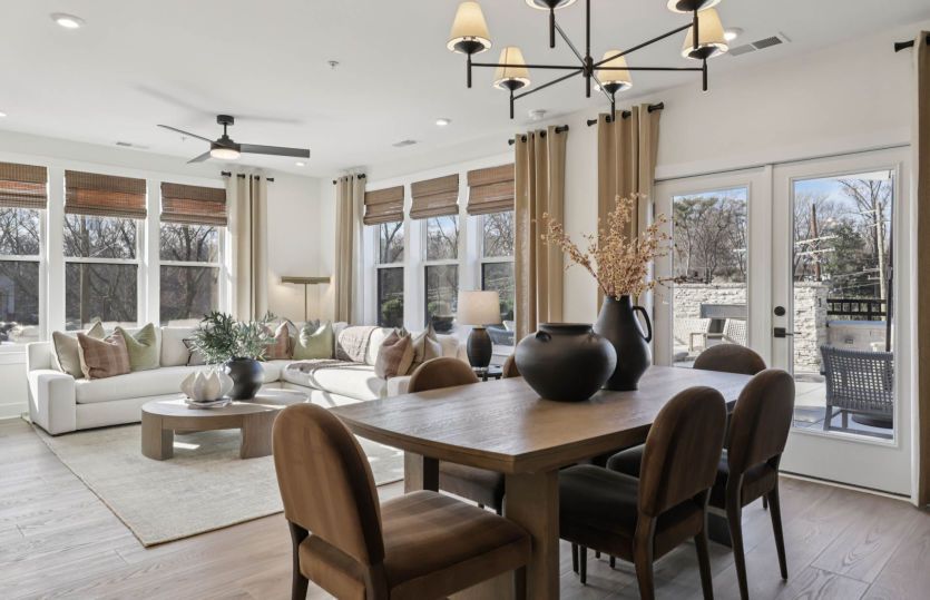 Café Opens to the Gathering Room