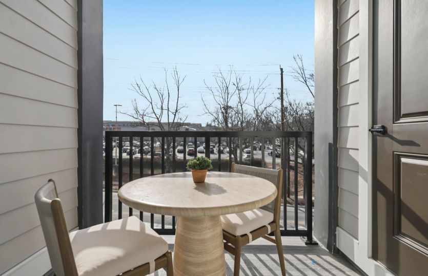 Balcony off the Gathering Room