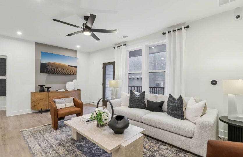Gathering Room with Access to the Balcony