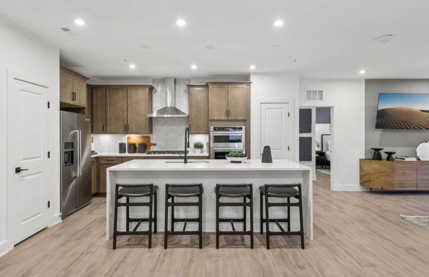 Gourmet Kitchen with Optional Cascade Island