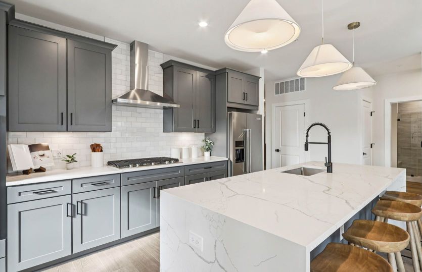 Gourmet Kitchen with Optional Cascade Island