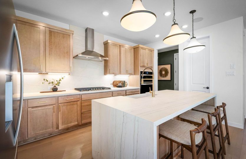 Kitchen with Bar Seating