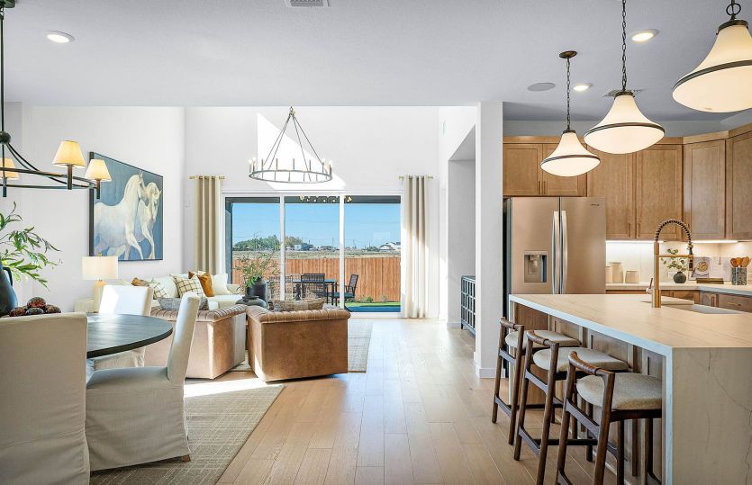 Kitchen and Gathering Space