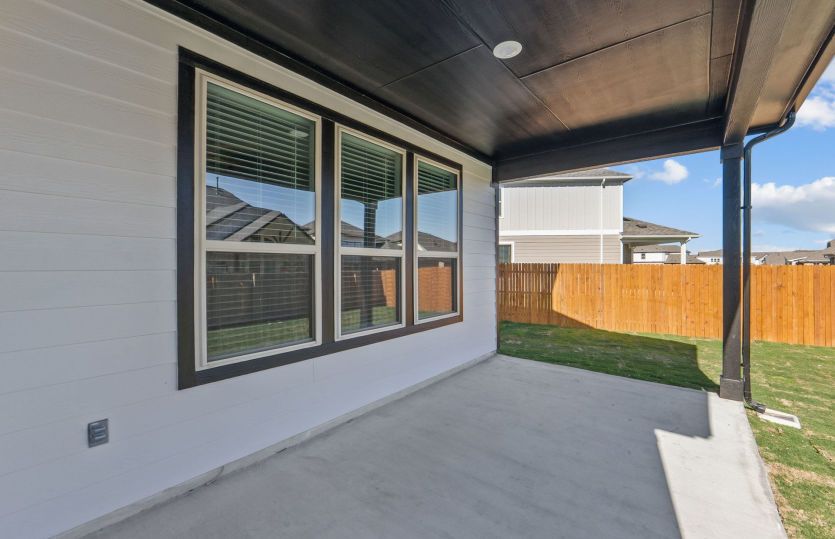 Covered Back Patio