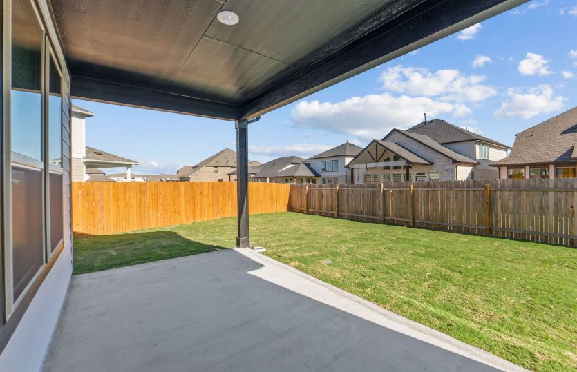 Covered Back Patio