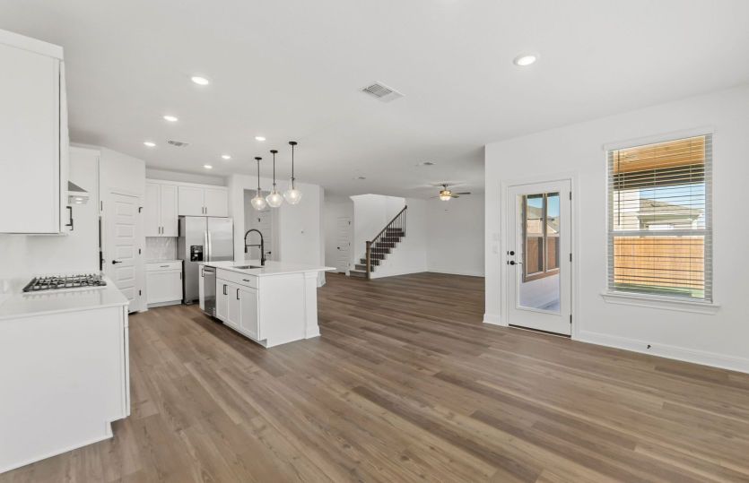 Dining Space Adjacent to Kitchen