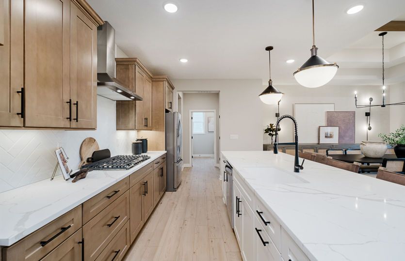 Open Kitchen and Gathering Room