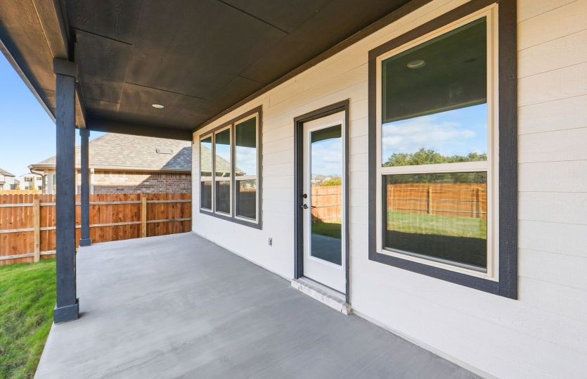 Covered Back Patio