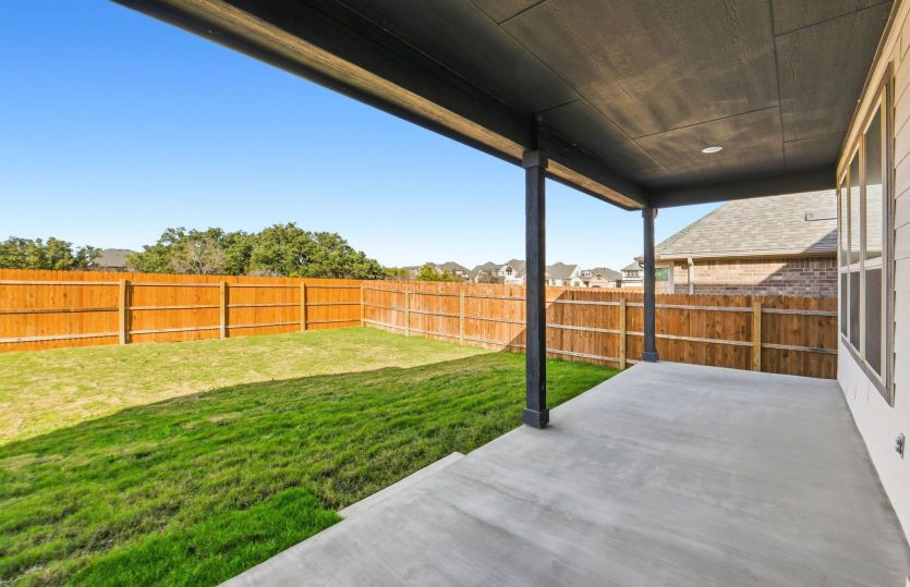 Covered Back Patio
