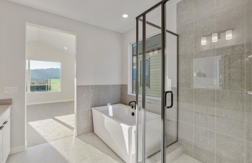 Separate Tub & Shower Options