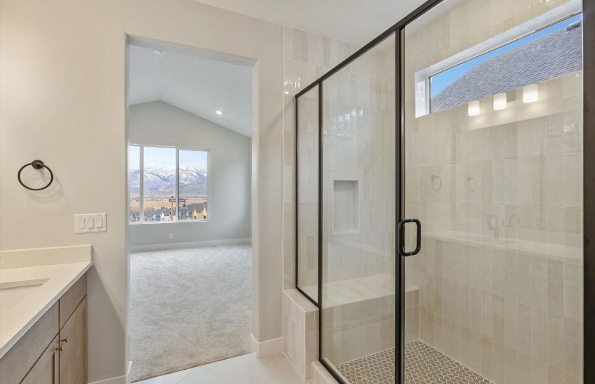 Shower with Seat Option