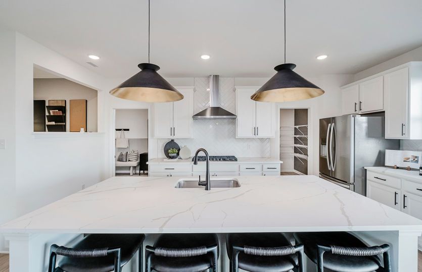 Large, Eat-In Kitchen Island