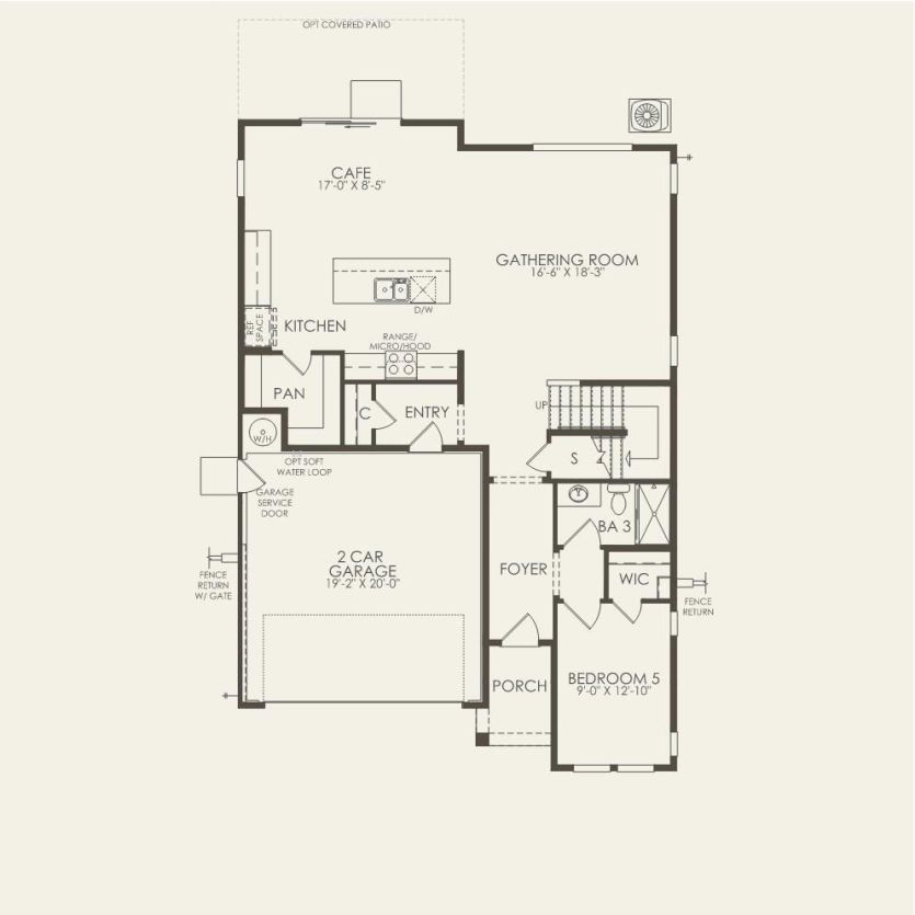 First Floor 6 br / 3 ba