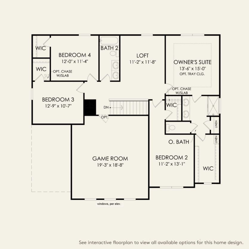 Second Floor 4 br / 2.5 ba