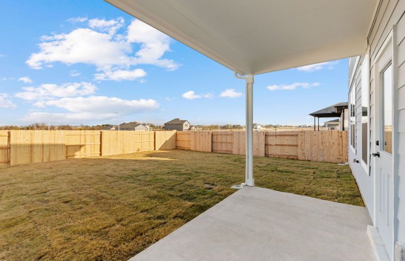 Covered Back Patio