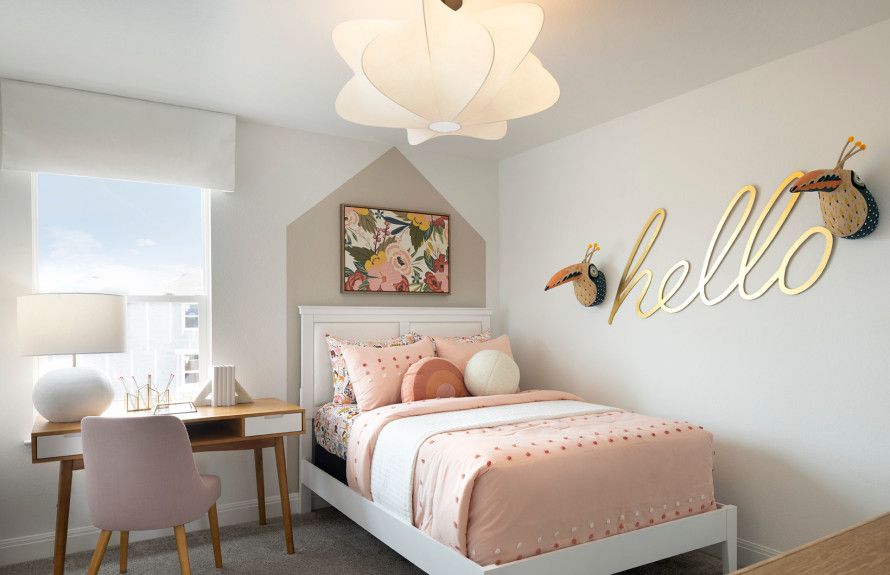 Spacious Secondary Bedrooms