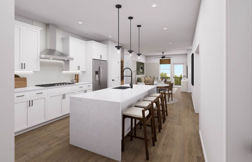 Gourmet Kitchen Seats 4 Comfortably